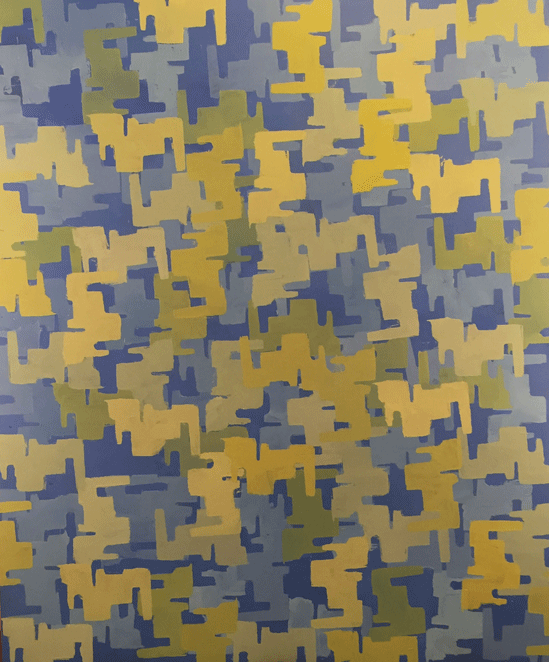 new painting by David Davron - Squibbling - 2015